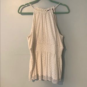 🎉 5 for $25 🎉  NWOT Express white and black top NWT Sz large